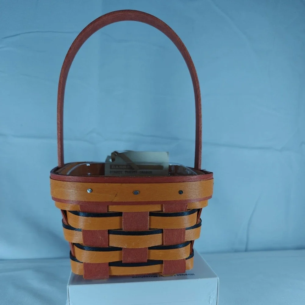 2014 Longaberger Scaredy Treats Basket Set‎ - Orange